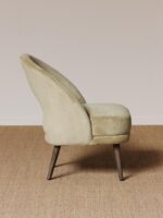 Fauteuil côtelé anis Cyrus Chehoma – Image 3
