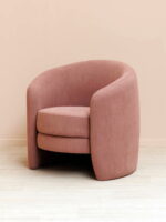 Fauteuil rond Marsala Chehoma