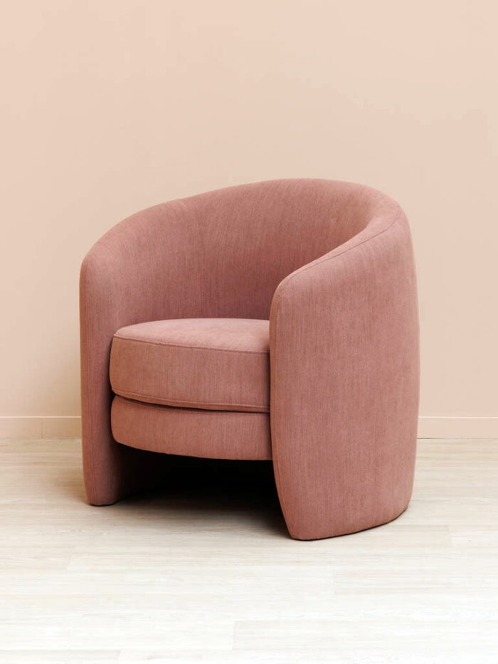 Fauteuil rond Marsala Chehoma – Image 1