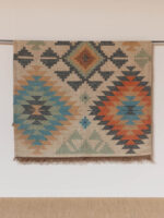 Grand tapis Kilim Pantai Chehoma