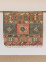 Grand tapis Kilim patchwork Chehoma