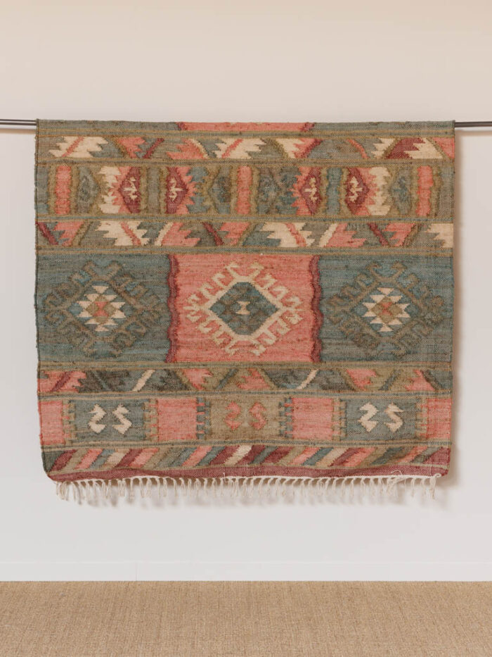 Grand tapis Kilim patchwork Chehoma – Image 1