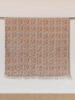 Grand tapis rose imprimé cashmere Chehoma