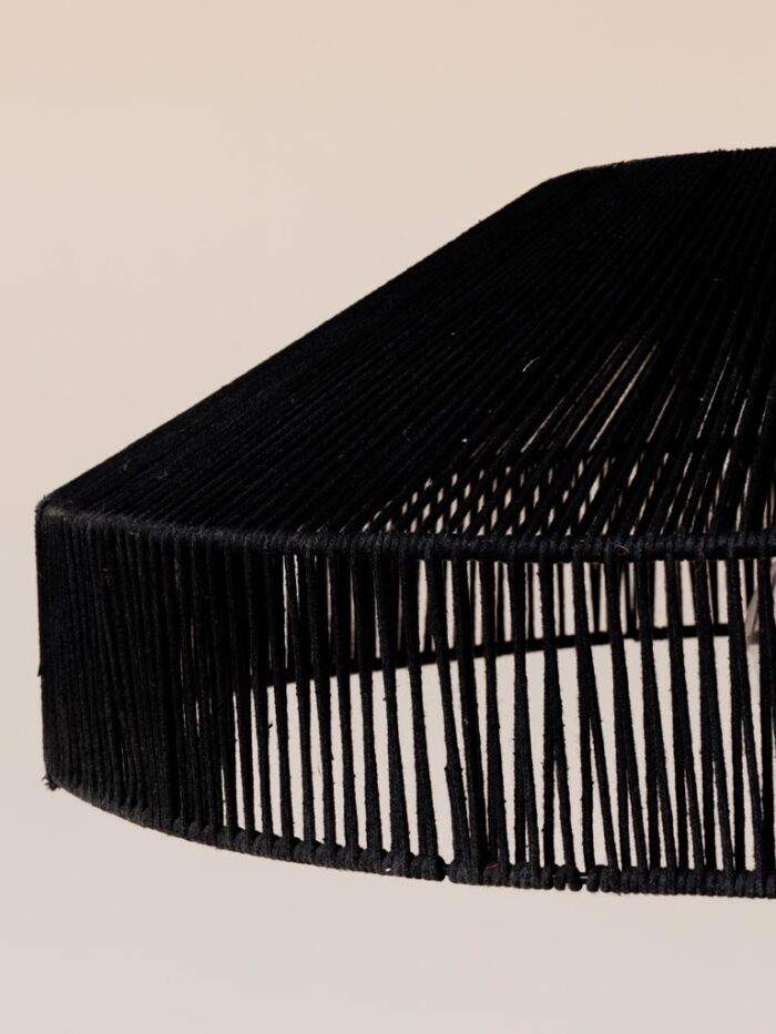 Grande suspension noire Prima Chehoma – Image 2