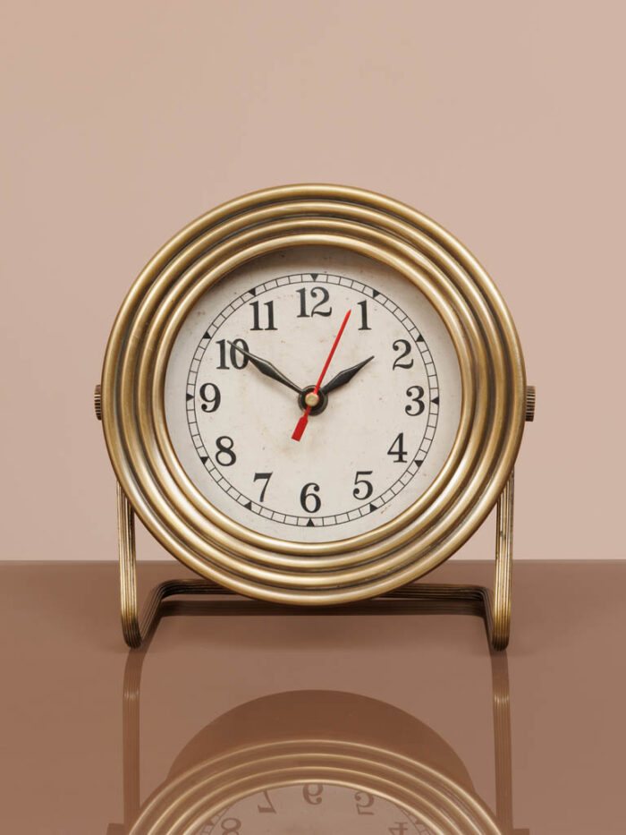 Horloge à poser ronde Chehoma – Image 1