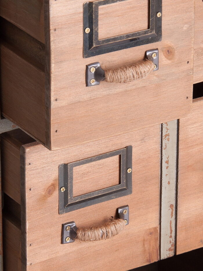 Meuble d'atelier Gouda bois de sapin Lastdeco – Image 3