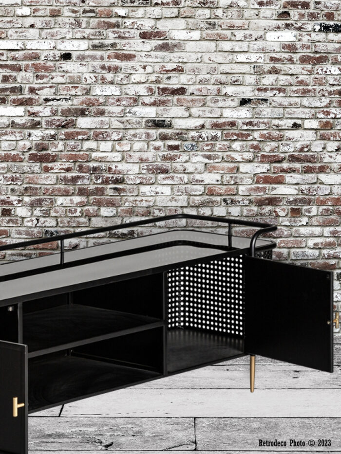 Meuble TV Fussen metal Lastdeco déco industrielle – Image 3