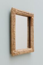 Petit miroir rotin tressé – Image 2