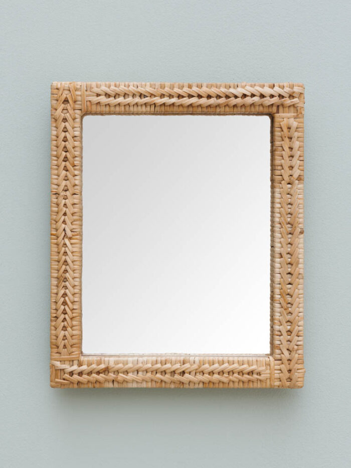 Petit miroir rotin tressé – Image 4
