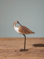 Petit oiseau bois sur pieds métal Chehoma