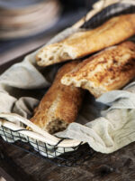 Plateau panier métal et bambou rectangulaire Ib Laursen – Image 2