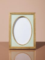 Porte photo vert menthe bords dorés – Image 2