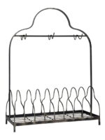 Support à assiettes et ses 6 crochets déco campagne Ib Laursen – Image 3