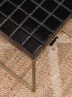 Table d'appoint noire Evora Chehoma – Image 2