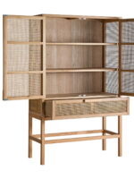 Armoire Bracke bois et rotin Lastdeco – Image 3