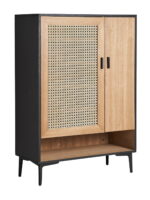 Armoire Luras bois et rotin Lastdeco – Image 2