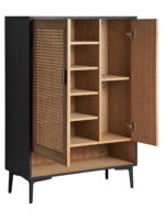Armoire Luras bois et rotin Lastdeco – Image 3