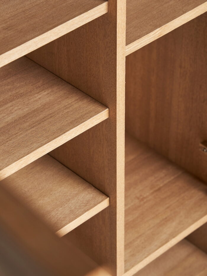 Armoire Luras bois et rotin Lastdeco – Image 4
