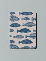 Carnet A5 poissons stylisés Chehoma – Image 2