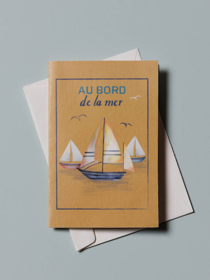Carte postale avec enveloppe bord de mer Chehoma – Image 2