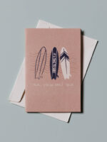 Carte postale avec enveloppe surf Chehoma – Image 2