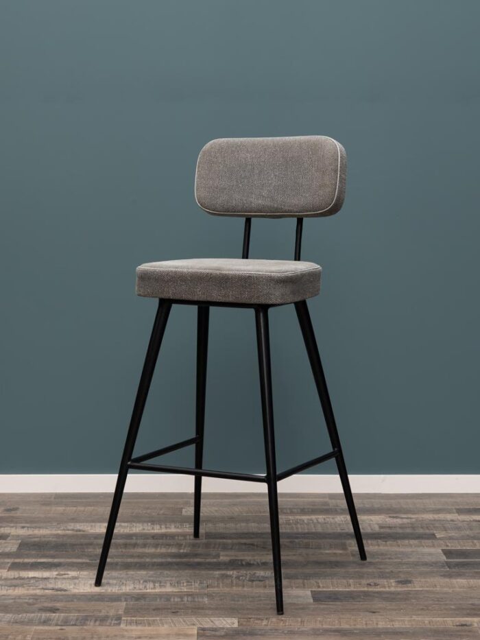 Chaise haute stonewashed grise Fairfax Chehoma – Image 1