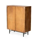 Meuble Bar Ojika 4 Portes Bois Naturel Athezza – Image 5