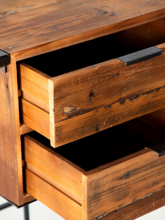 Pupitre Alles métal et sapin Lastdeco – Image 4