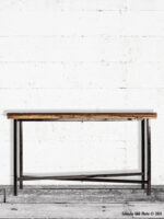 Table salon Lund métal et bois Lastdeco