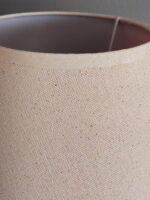 Abat-jour lin beige petit Chehoma – Image 2