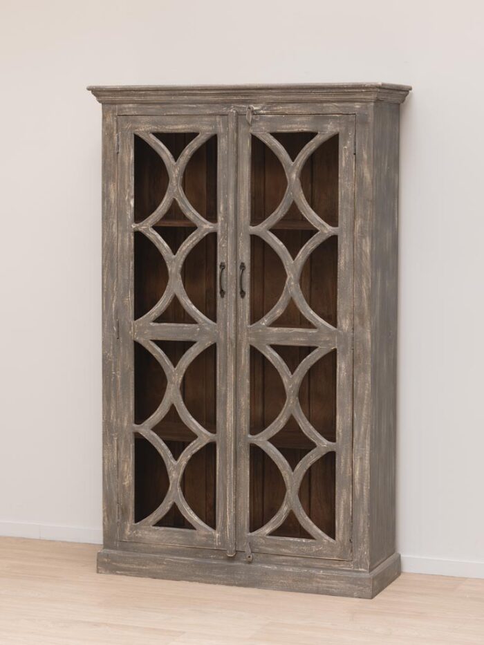 Armoire patine grise Villeneuve – Image 3