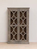 Armoire patine grise Villeneuve Chehoma