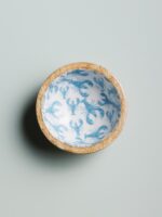 Bol manguier émaillé bleu Homards Chehoma – Image 3