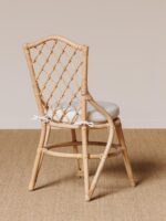 Chaise croisée rotin Origan Chehoma – Image 2