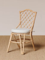 Chaise croisée rotin Origan Chehoma