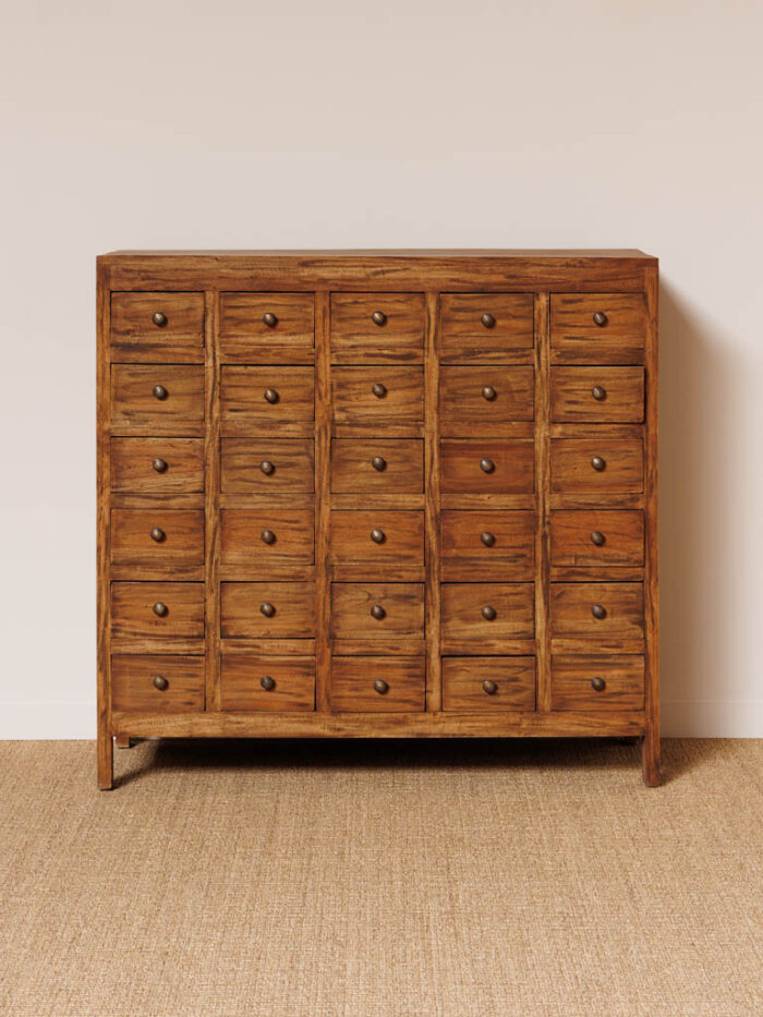 Commode acajou 30 tiroirs Mercerie – Image 2