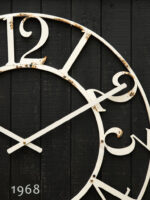Horloge bois noir Barney Chehoma – Image 2