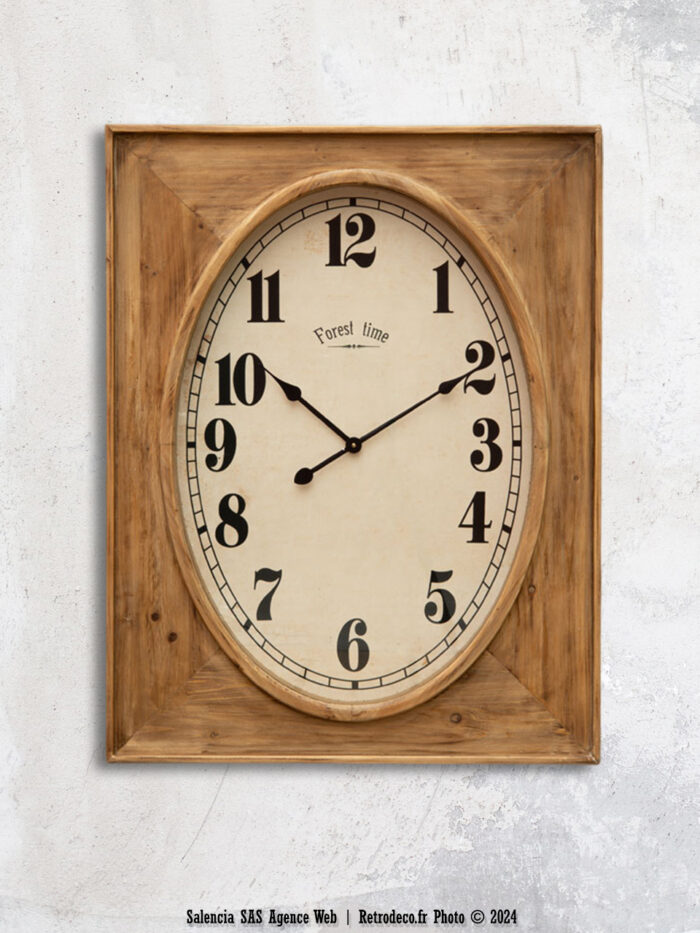 Horloge Forest time pin clair Chehoma – Image 1