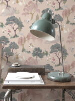 Papier peint Forêt des Contes Rose Marianne Ratier – Image 5