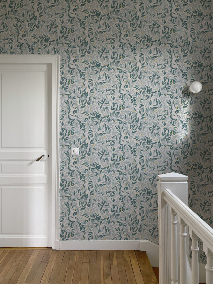 Papier peint Les Nymphes Citrus Marianne Ratier – Image 3