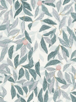 Papier peint Les Nymphes Vert Rose Marianne Ratier – Image 2