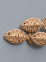 Petit banc de poisson en jonc de mer – Image 3
