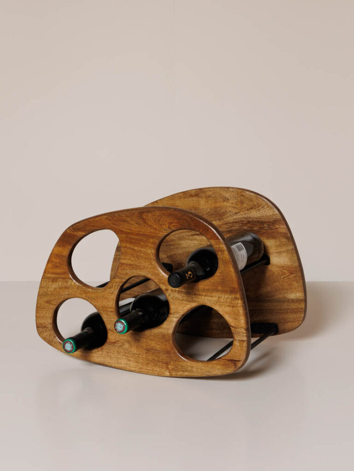 Porte bouteilles manguier Arty Chehoma – Image 1