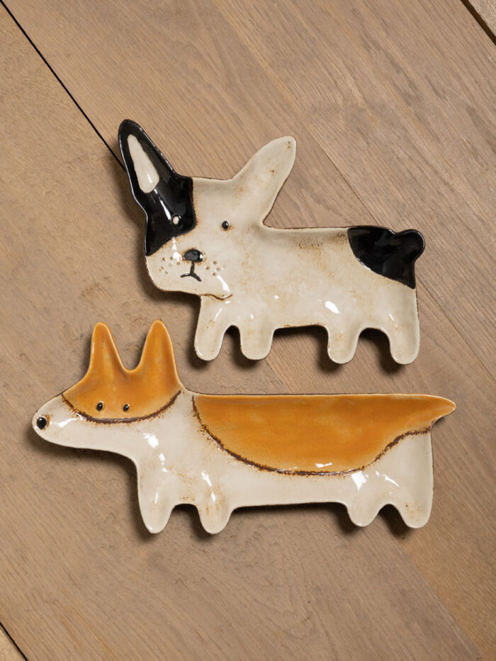 Set de 2 plats apéro chiens Chehoma – Image 1