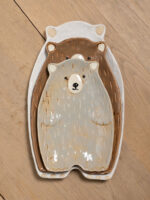 Set de 3 plats ours Chehoma