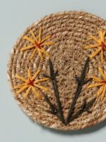 Set de 4 sous-verre jute tournesols Chehoma – Image 2