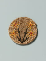 Set de 4 sous-verre jute tournesols Chehoma