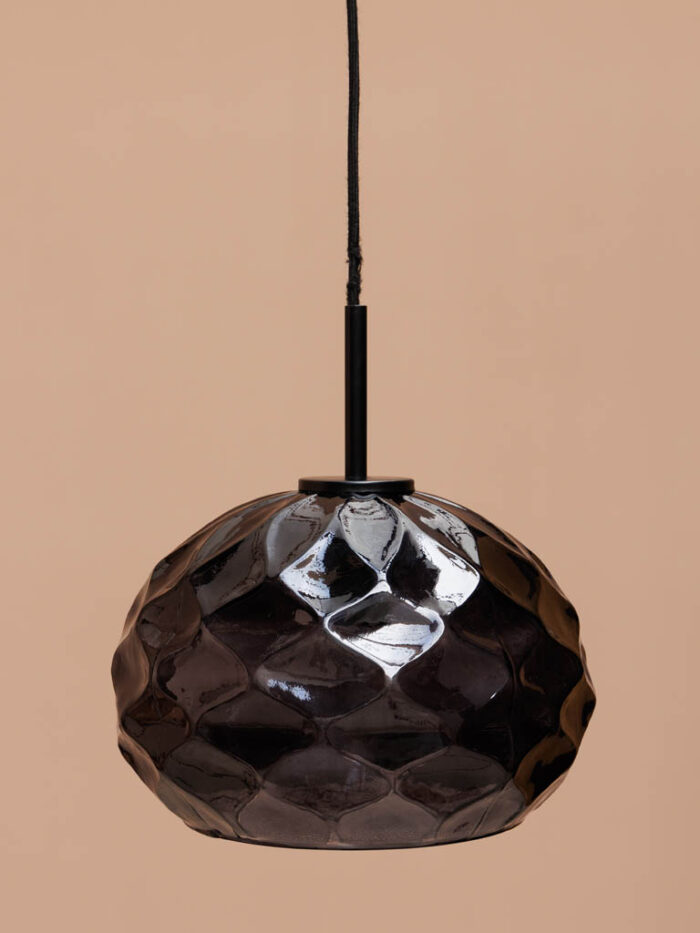 Suspension noire à facettes Chehoma – Image 1