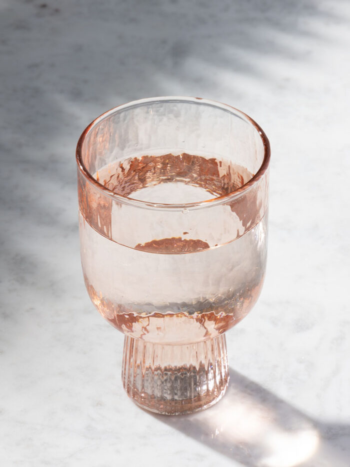 Verre ligné Peaches Chehoma – Image 1