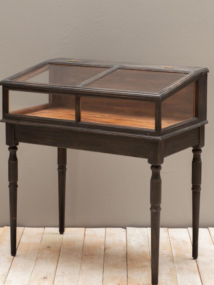 Vitrine patine marron patine noire Tania – Image 2